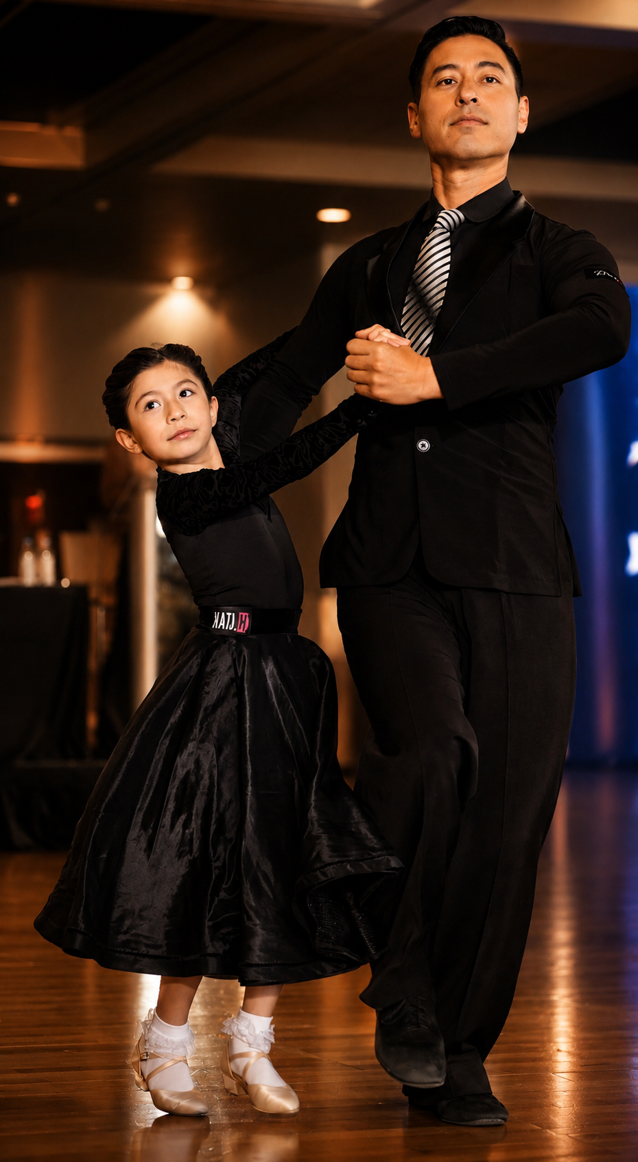 Junior couple — black dress